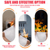 Fire Blanket Emergency for Home and Kitchen - WETENE Emergency Fire Retardant Blankets for Kitchen, Fireproof Blanket for Camping, Grill, Car, Office, Warehouse, School, Picnic, Fireplace 4pcs
